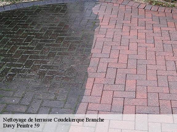 Nettoyage de terrasse  coudekerque-branche-59210 Davy Peintre 59