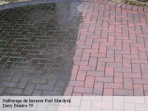 Nettoyage de terrasse  fort-mardyck-59430 Davy Peintre 59