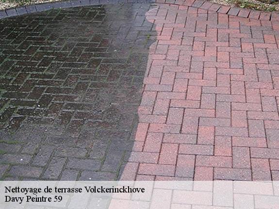 Nettoyage de terrasse  volckerinckhove-59470 Davy Peintre 59