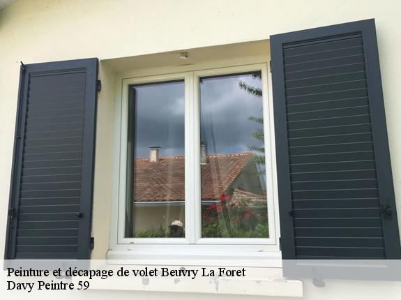 Peinture et décapage de volet  beuvry-la-foret-59310 Davy Peintre 59