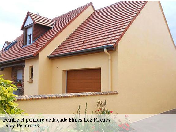 Peintre et peinture de façade  flines-lez-raches-59148 Davy Peintre 59